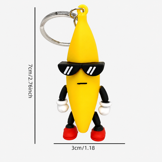 Top Tier Cool Banana Keychain