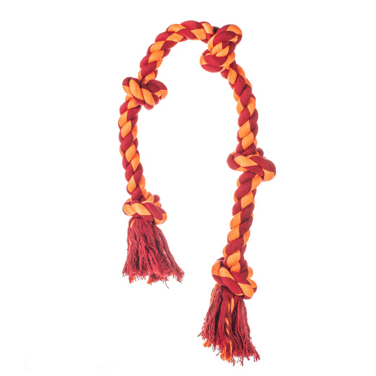 5 Knot 36" Rope Toy for Aggressive Chewers