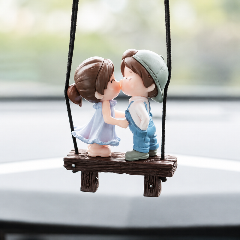 Load image into Gallery viewer, Top Tier Love Swing Mirror Charm
