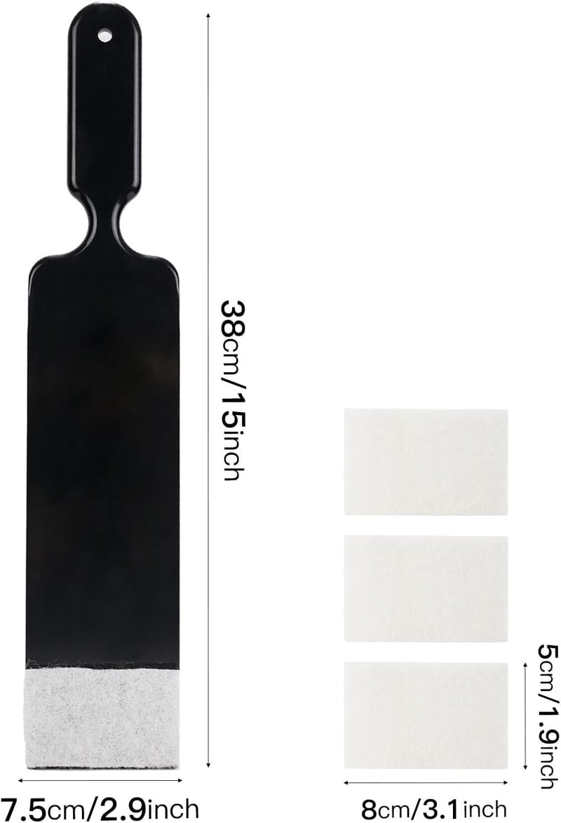 Load image into Gallery viewer, Black Long Reach Paddle Scrubber
