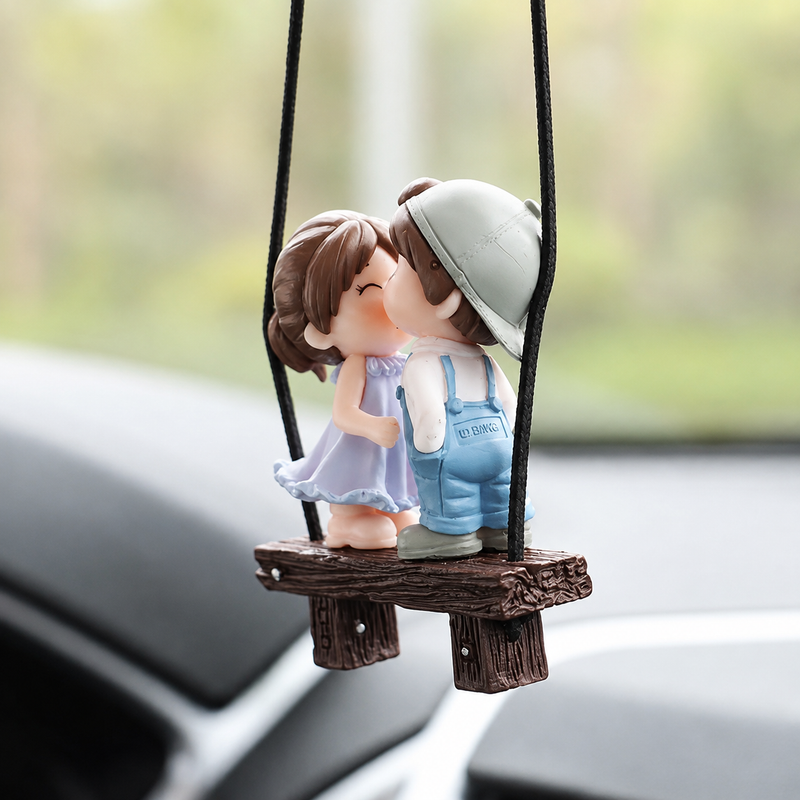 Load image into Gallery viewer, Top Tier Love Swing Mirror Charm
