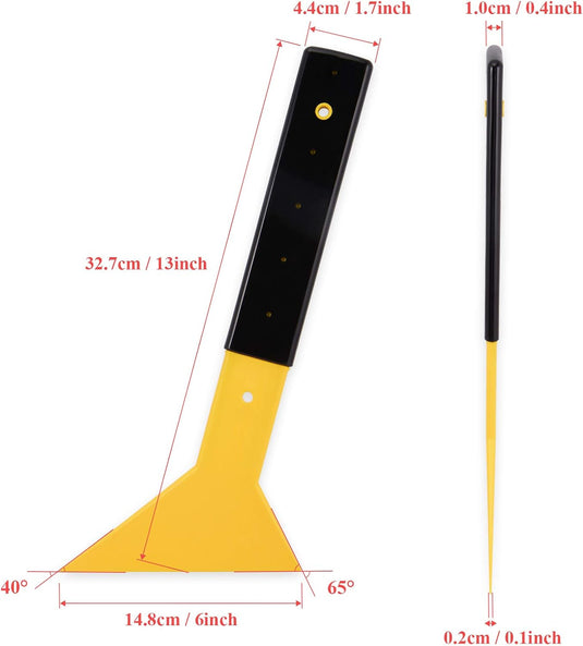 Slim Foot Tint Tool – Long Handle Squeegee
