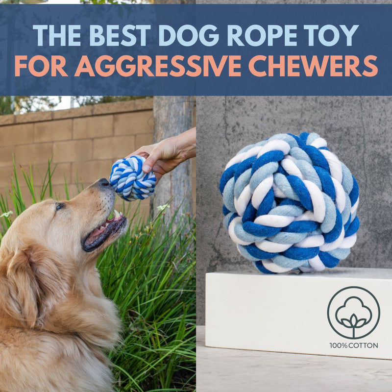 Load image into Gallery viewer, 7-Piece Big Dog Toy Bundle – Rope Toys, Flying Disc &amp; Travel Bowl - Free Shipping!
