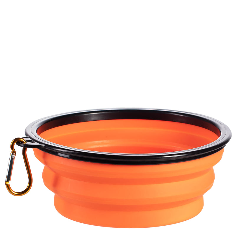 Load image into Gallery viewer, Large Collapsible Dog Bowl 7”W x 3”H
