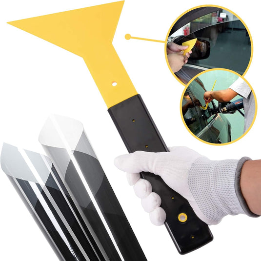Slim Foot Tint Tool – Long Handle Squeegee