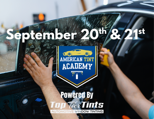 Window Tint Course 2025 September 20th & 21st  - Deposit -$500
