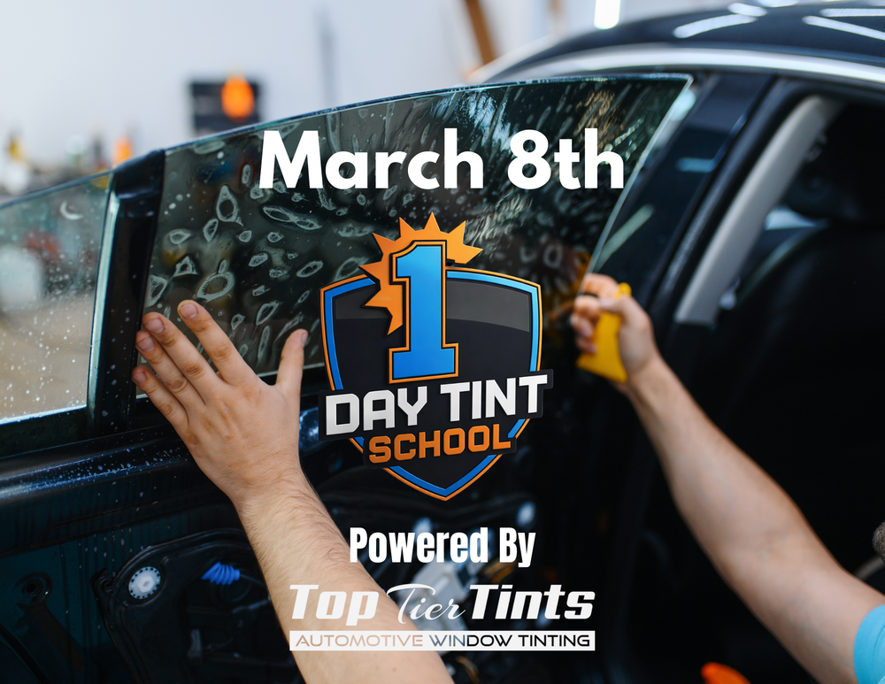 1-Day Tint School March 8th - Deposit