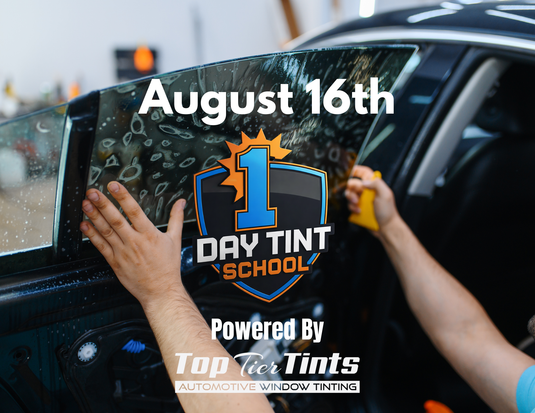 1-Day Tint School August 16th - Deposit