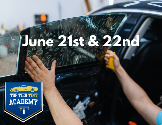 Window Tint Course 2025 June 21st & 22nd - Deposit -$500