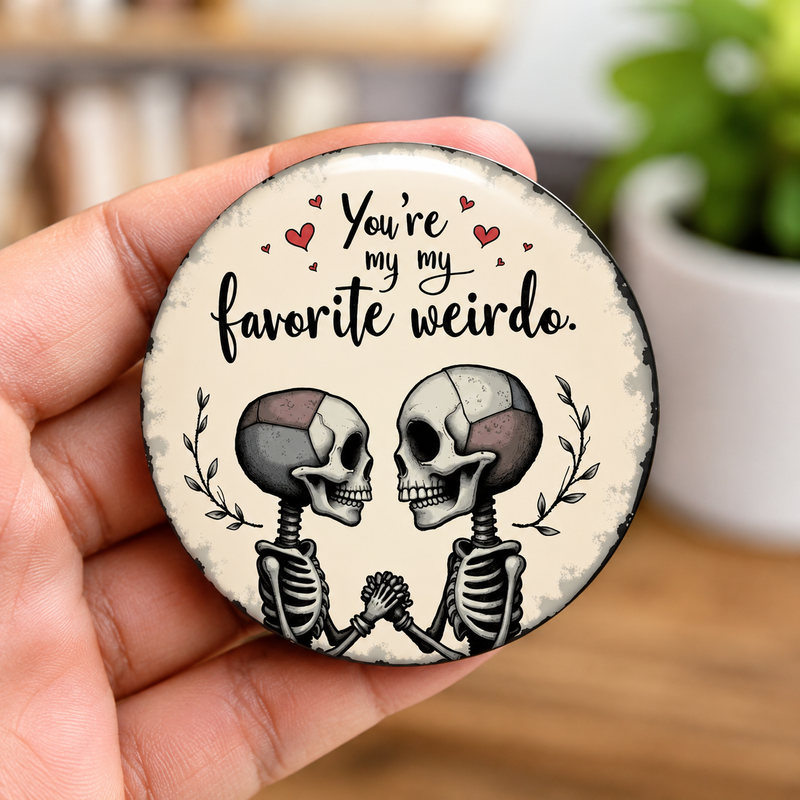 Load image into Gallery viewer, Favorite Weirdo Magnetic Photo Holder
