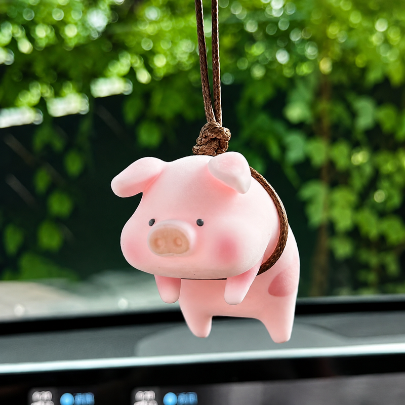 Load image into Gallery viewer, Top Tier Love Pig Mirror Hanger
