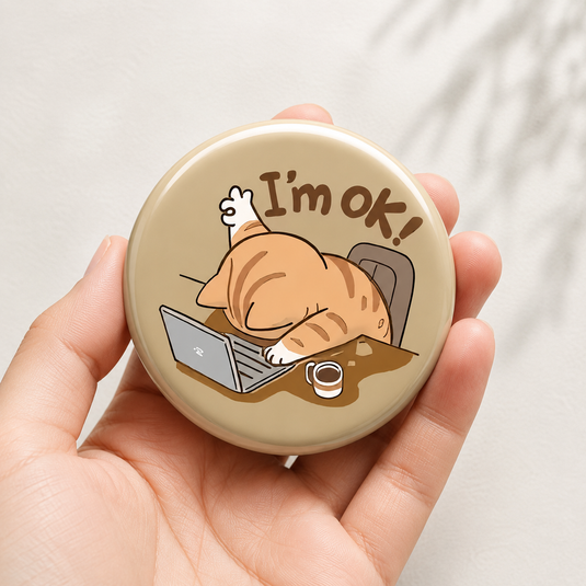 Top Tier “I’m OK!” Magnetic Mood Badge