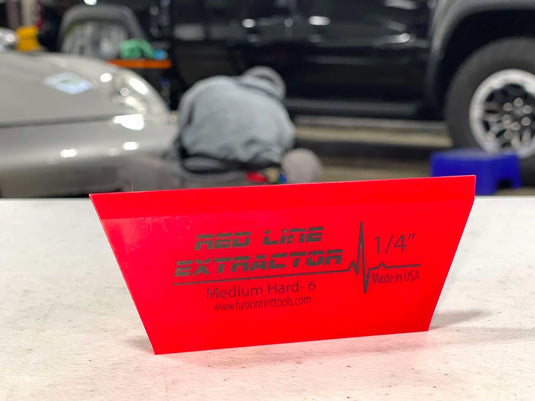 5" Red Line Extractor 1/4" - Single Bevel Blade Cropped